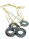 LV Ring Necklace- BLACK