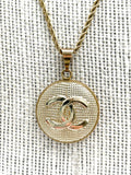 CC Oversized Pendant- GOLD