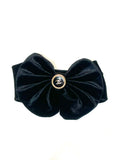 CC Baby Bow- BLACK/GOLD