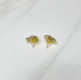 CC Candy Heart Stud Earrings- PINK