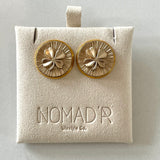 CC Shamrock Stud Earrings- GOLD