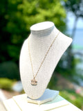 CC Pearl Logo Necklace