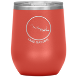 Lake Gaston Logo Wine Tumbler