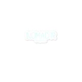 "NOMAD'R- AQUA" Stickers