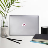 "MOUNTAIN- BURGUNDY" Stickers