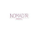 "NOMAD'R- BURGUNDY" Stickers