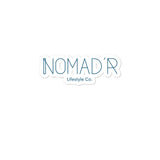"NOMAD'R- NAVY" Stickers
