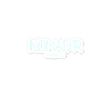 "NOMAD'R- AQUA" Stickers