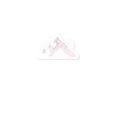 "MOUNTAIN- PINK" Stickers