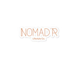 "NOMAD'R- ORANGE" Stickers