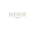 "NOMAD'R- OLIVE" Stickers
