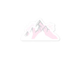 "MOUNTAIN- PINK" Stickers