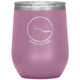Lake Gaston Logo Wine Tumbler
