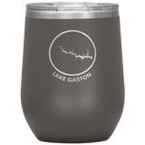 Lake Gaston Logo Wine Tumbler