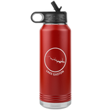 Lake Gaston Logo 32 oz Water Bottle Tumbler