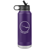 Lake Gaston Logo 32 oz Water Bottle Tumbler