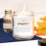 Enneagram 7 Candle (Hand Poured 9 oz.)