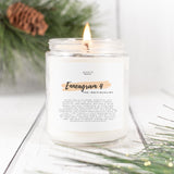 Enneagram 4 Candle (Hand Poured 9 oz.)