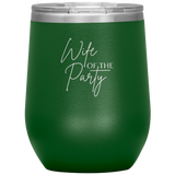 Wife of the Party Wine Tumbler