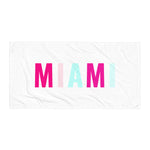 "Miami- VICE" Beach Towel