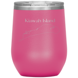 Kiawah Island Map Wine Tumbler