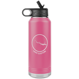 Lake Gaston Logo 32 oz Water Bottle Tumbler