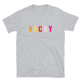 "Vacay- YELLOW" Short-Sleeve Unisex T-Shirt
