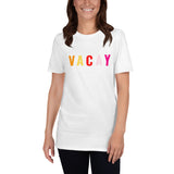 "Vacay- YELLOW" Short-Sleeve Unisex T-Shirt
