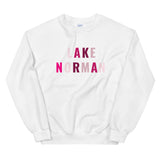 "Lake Norman- PINK" Unisex Sweatshirt