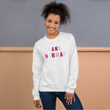 "Lake Norman- PINK" Unisex Sweatshirt
