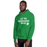 "Let the Shenanigans Begin" Unisex Hoodie