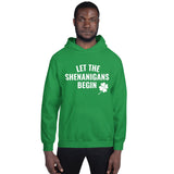 "Let the Shenanigans Begin" Unisex Hoodie