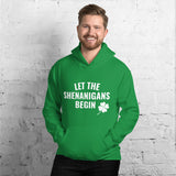 "Let the Shenanigans Begin" Unisex Hoodie