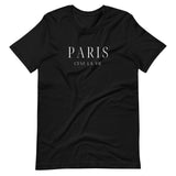 "Paris C'est La Vie- BLACK" Short-Sleeve Unisex T-Shirt