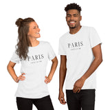 "Paris C'est La Vie- WHITE" Short-Sleeve Unisex T-Shirt