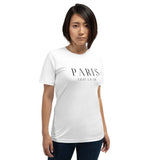 "Paris C'est La Vie- WHITE" Short-Sleeve Unisex T-Shirt
