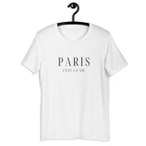 "Paris C'est La Vie- WHITE" Short-Sleeve Unisex T-Shirt