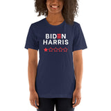 "Biden Harris- 1 Star Review" Short-Sleeve Unisex T-Shirt