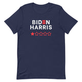 "Biden Harris- 1 Star Review" Short-Sleeve Unisex T-Shirt