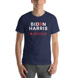 "Biden Harris- 1 Star Review" Short-Sleeve Unisex T-Shirt
