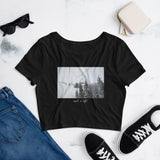 "Need a Lift? BLACK" Women’s Crop Tee