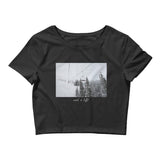 "Need a Lift? BLACK" Women’s Crop Tee