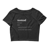 "Nomad Definition" Women’s Crop Tee