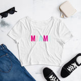 "Miami- VICE" Women’s Crop Tee