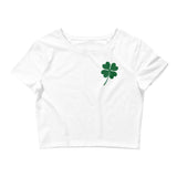 "Clover" Women’s Crop Tee