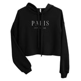 "Paris C'est La Vie" Crop Hoodie