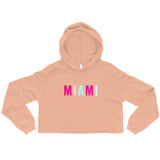 "Miami" Crop Hoodie