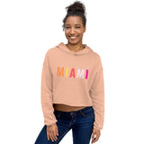 "Miami" Crop Hoodie