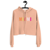 "Miami" Crop Hoodie