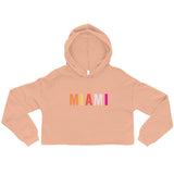 "Miami" Crop Hoodie